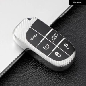 ジープ 3 5ボタン キーケースカバー レネゲードコンパスグランドチェロキークライスラー 300C ラングラーダッジアクセサリーキーホルダー