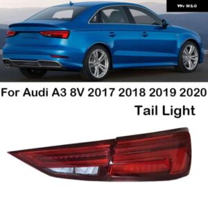 アウディ A3 8V 2017-20 LED リア テールライト ウィンカーライト ストップブレーキ ハザードランプテールランプアセンブリ 8V5945092A