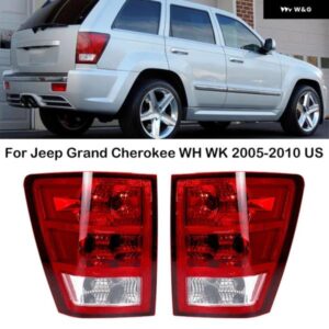 ジープ グランド チェロキー WH WK 2005-2010 米国 バージョン リア バンパー テールライト アセンブリテールランプブレーキランプ 55156614AG 55156615AG
