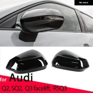 アウディ ミラー カバー サイドバック ミラー カバー キャップ トリム Q2 SQ2 2017-2024 Q3 RS Q3 RSQ3 2019-2024