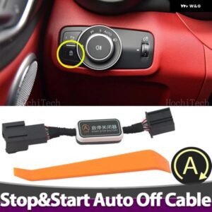 アルファロメオ 自動ストップスタート エンジン システム デバイス ボタン 制御 センサープラグストップキャンセルメモリモードケーブル ジュリア 2017-24