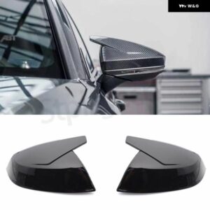 アウディ ABT スタイル バック ミラー カバー Q5 Q5L SQ5 Q7 SQ7 年度 4M 45 50 55 60 TDI TFSI S ライン SLINE 2016-22 交換レンズ キャップ