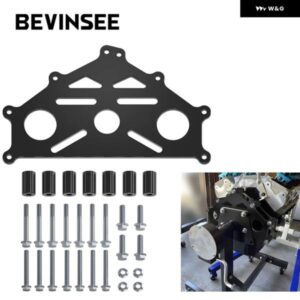 シボレー BEVINSEEE LS エンジン スタンド エンジン 安全 ブラケット サポート アダプタプレート SBC BBC DURAMAX L