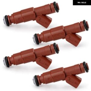 ジープ 4個 燃料 インジェクター 12穴 24LB グランド チェロキー ラングラー ダッジダコタラム フォード マスタング 0280156161 FJ462 81212128