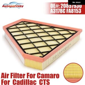 シボレー キャデラック ATS CTS カマロ 2.0L 3.6L 6.2L エンジン リペアエア フィルター A3178C 49830 2085