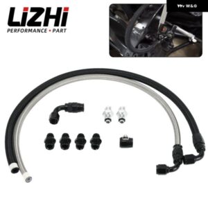 シボレー 25インチ 6AN AN6 パワーステアリングホースキット LS スワップ C10 用ほとんどの接続 GM 車両 GM タイプ II パ
