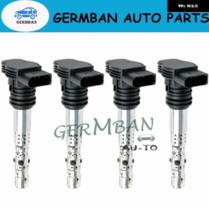 アウディ 4個 06B905115R 06A 905 115 R0702S00300 点火 コイル VW ビートル ゴルフ ジェッタ パサート A4 TT 1.8L 2.7L UF411 06A905115D