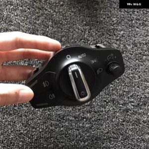 アウディ クローム自動 ヘッドライト フォグライト スイッチ 制御 Q5 A5 S5 クーペ/スポーツバック A4/S4 アバント B8 8K0 941 531 AS 8K0941531AS