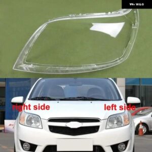 シボレー LOVA 2009-2013 フロント ヘッドランプ ハウジング ク リア ランプシェルマスク ヘッドライト カバー レンズ プレキシガ