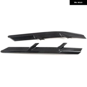 シボレー コルベット C7 2014-18 ABS マットブラックドアサイドベントカバー トリム エアフローフェンダー アウトレット カバー トリ