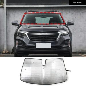 シボレー スプリング 分箔 フロントガラス UV サン シェード 車内アクセサリー 1個