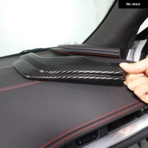 シボレー ABS 3色 選択 ダッシュボード サイド パネル トリム 装飾 カバー キット コルベット C8 スティングレイ Z51 Z06 20