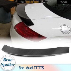 アウディ リア トランク スポイラー ウイング TT 8J MK2 クーペコンバーチブル 2 ドア 2008-2014 TT SLINE TTS TT RS カーボンリア トランク スポイラー