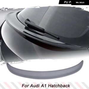 アウディ PU グレープライマー車リアミドル トランク ウイング レーシング スポイラー ブーツウイン グリップ A1 ハッチバック 2 ドア専用 2010-2013