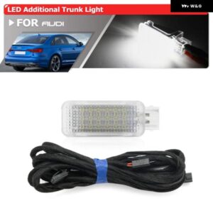 アウディ LED トランク ラゲッジライト ランプ配線ハーネス A4 S4 B9 セダン 2016-24