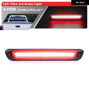 シボレー コロラド GMC キャニオン 2004-2012 LED ストロボサード 3RD ブレーキライトホワイトカーゴルーフ ランプ 15286