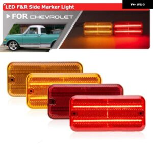 シボレー 4X LED F R フェンダーサイドマーカーウィンカー ウインカーライト GMC C/K C10 C20 C30 K10 K20 K3