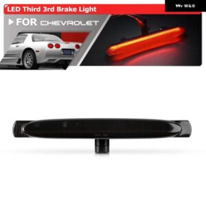 シボレー スモーク F1 スタイル ストロボ LED トランク 蓋ハイ マウント サード 3RD ブレーキライトアセンブリ C5 コルベット 19