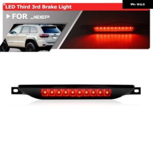 ジープ スモークサードブレーキライトの交換グランド チェロキー WK2 コンパスダッジデュランゴキャリバー LED ハイ マウント ストップランプ