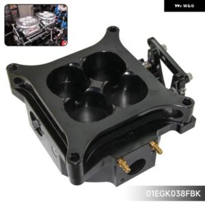 シボレー スロットルボディ キャスト 1000CFM 4 バレル 1.75 コアバレル 4150 フランジ キャブレター + 1インチ CNC マシ