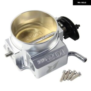 シボレー CNC ビレット スロットルボディ 102MM GM GEN III LS LSX V8 エンジン 4 ボルトケーブル アルミブラック/