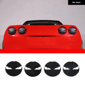 シボレー コルベット C6 2005-2013 PVC ステッカー リア テールライト 装飾 ステッカー アクセサリー