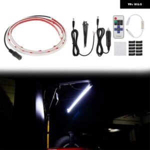 ジープ テールゲート トランク リアドア ガラス リフト ゲート LED ライト スリップ ラングラー JK JKU JL JLU 2007-2020 リアライト リモコン 付き