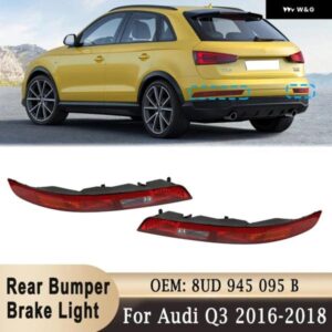 アウディ リア バンパー テールライト ウィンカーブレーキライト 4 電球 付き Q3 2011-2018 リア信号ランプ 8UD945095 8UD945096