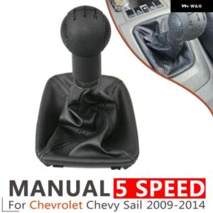 シボレー ギア シフト ノブレバー ギア ボックス シフター カバー セイル 2009-2014 5速 マニュアル トランス ミッション