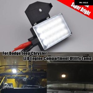 ジープ 68395126AA 68395126AB 1個 LED アンダーフードライト エンジン コンパートメントユーティリティランプ ダッジラム クライスラー カーパーツ