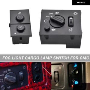 シボレー フォグライト ヘッドランプ ディマーランプ スイッチ コントロール GMC シエラユーコン 1500 サバーバンシルバラードアバランチ