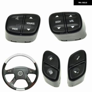 シボレー セット ステアリングホイール ラジオ ボリューム コントロール スイッチ ボタン 21997738 ビュイックレーニア タホ 21997