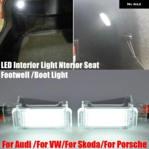 アウディ 2個 A1 A2 A3 A4 A5 A6 A7 A8 Q3 Q5 Q7 TT LED 室内ランプドアプロジェクター トランク ブーツ 足元 キャリア ライト