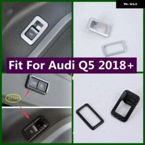 アウディ リア トランク テールゲートドア コントロール スイッチ ボタン 装飾 フレーム カバー トリム Q5 2018-2022 カーアクセサリー