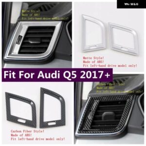 アウディ フロント ダッシュボード 空調 AC コンセントベント 装飾 フレーム カバー トリム Q5 2017 - 2022