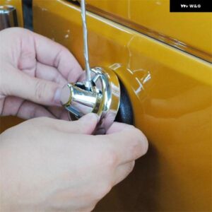 ジープ クローム ABS 車 外装 アンテナベースカバー キャップ ステッカー ラングラー JK 07 08 09 10 11-14 自動車アクセサリー