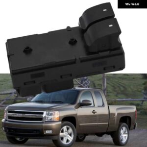 シボレー シルバラード 1500 2007-2013 マスターパワーウィンドウスイッチ 14ピン 1S14005 20945132 カーアクセサリ