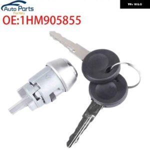 アウディ イグニッション ロック シリンダー 2 キー 4000 クーペ VW ゴルフ ビートルカブリオカブリオレ パサート ラビットスーパービートル 1HM905855