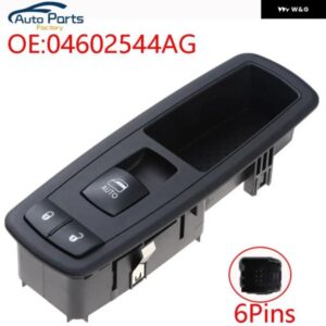 ジープ フロント右電動パワーマスターウィンドウスイッチ ダッジ ジャーニー クライスラー タウンカントリー リバティ4602544AG 04602544AG