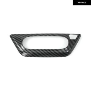 シボレー シーカー トラック ス 2023 2024 センター コンソール AC ノブ カバー トリム パネル アクセサリー ABS カーボン