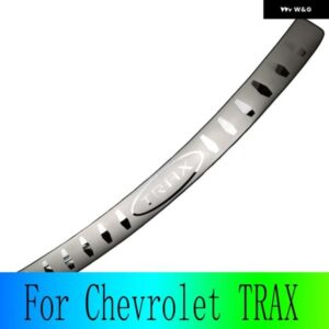 シボレー TRAX バンパー プロテクター ステッカー 車両用品 スカッフプレート 装飾アクセサリー ステンレス クローム