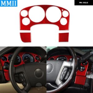 シボレー シルバラードタホ GMC アバランチ LTZ シエラ SLT 07-13 カーボン スピードメーター パネル カバー スーツ車内 ステッ