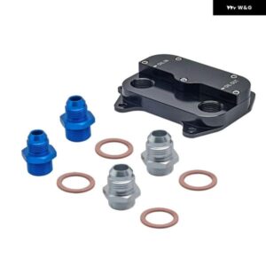 アウディ アルミオートオイルサンドイッチ オイルクーラー テイクオフプレート VW シュコダ シート 1.6TDI 2.0TDI