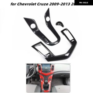 シボレー 中央 コンソール フレーム カバー ステッカー ABS クルーズ 2009-2013 2015 アクセサリー ギア シフト ノブセンター