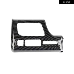 シボレー サバーバン 2020-2023 タホ 2021-2023 電子ハンドブレーキ スイッチ パネル トリム アクセサリー - ABS カーボ