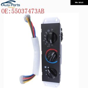 ジープ HVAC ヒーター コントロール パネル とブロワーモータースイッチ ラングラー TJ 1999-2004 55037473AB BL101 HS-373