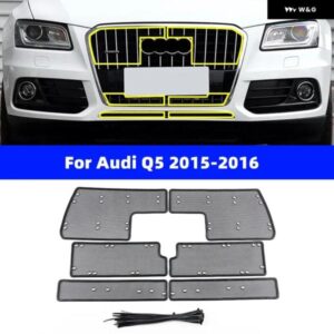 アウディ Q5 2015-2016 防虫メッシュ ステンレス ウォータータンク グリッド 防蚊防虫雑貨