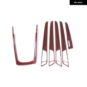 アウディ Q5 2010-18 プラスチック 木目調 装飾 アクセサリー インテリア トリム ステッカー