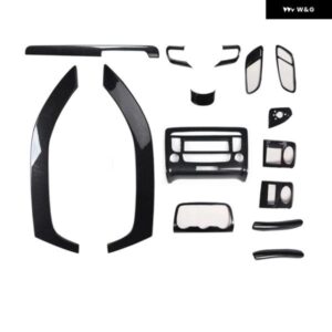 アウディ TT MK2 8J 2008 09 10 11 12 13 右ハンドル プラスチック カーボン スタイル 装飾 アクセサリー インテリア ステッカー