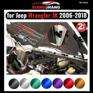 ジープ フード ダンパー 2006-2018 ラングラー JK SUV ガスストラットリフト サポート フロント ボンネット
